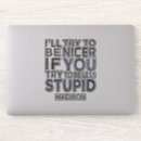 Recherche de insults stickers Idiot