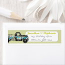 Search for pickup return address labels Rustic