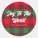 Search for red and white check stickers Festive