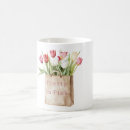 Search for red and white tulip mugs Yellow
