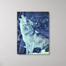 Search for wolf canvas prints Howling