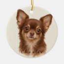 Search for chihuahua ornaments Long haired chihuahua