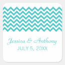 Search for aqua chevron stickers Elegant