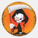 Search for funny grim reaper stickers Death