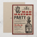 Search for mad tea party invitations Unbirthday