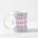 Search for colorful floral pattern mugs Decorative