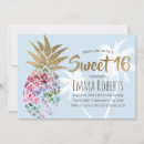 Search for sweet as pineapple invitations Floral