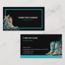 Recherche de country business cards Bottes de cowboy