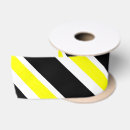 Search for black and yellow stripes ribbon White
