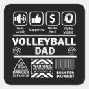Search for volleyball dad stickers Funny