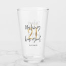 Search for 21st birthday beer glasses Elegant