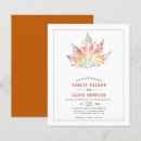 Search for maple 4x5 invitations Leaves