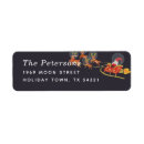 Search for sleigh return address labels Illustration
