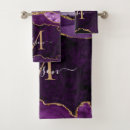 Search for purple and gold bath towels Agate