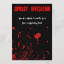 Recherche de sanglant halloween invitations Horreur