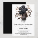Search for halloween engagement party invitations Gothic