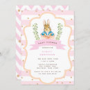 Recherche de rabbit baby shower fille invitations Aquarelle