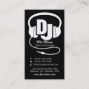 Recherche de affaires du dj cartes visite Customer