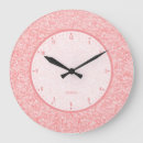 Search for pink glitter clocks Elegant