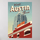 Search for austin texas posters Retro