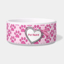 Recherche de pink cat bowls Rose