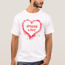 Search for spread love tshirts Be kind