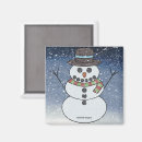 Recherche de bonhommes neige magnets Bonhomme de neige