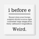 Recherche de grammaire magnets Drôle