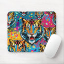 Recherche de peinture chat tapis souris Félin