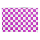 Search for purple and white pillowcases Geometric