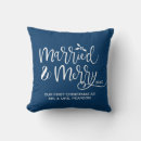 Search for blue christmas pillows Merry