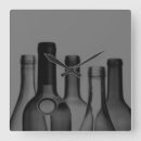 Recherche de bouteilles de vin horloges Boisson