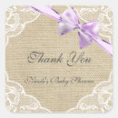 Search for burlap baby shower stickers Country