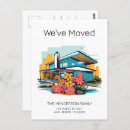 Search for moving notification postcards We have moved