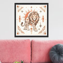 Search for celestial sun canvas prints Sun and moon