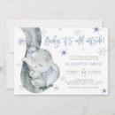 Search for winter baby boy shower invitations It's a boy