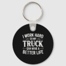 Search for i work hard keychains Life