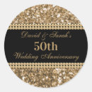 Search for 50th anniversary celebration stickers Fiftieth
