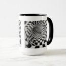 Search for op art mugs White
