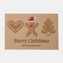 Search for christmas gingerbread doormats Festive