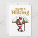 Search for hiking christmas cards Hiker