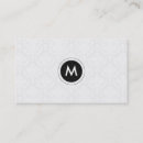 Recherche de black and white business cards Moderne