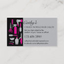Search for mobile beauty business cards Modern