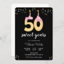 Search for cute 50th birthday invitations Fifty