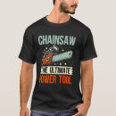 Recherche de tronçonneuse tshirts Électrique