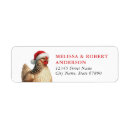 Search for funny chicken return address labels Chickens