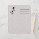 Search for funny christmas stationery paper Santa