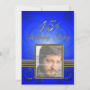 Search for 45th invitations Blue