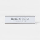 Search for black and blue name plates Elegant