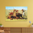 Search for native american horse canvas prints Frederic remington